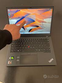 LENOVO T14s Gen2 Ryzen 7 16GB 512SSD  solo 1 Ciclo
