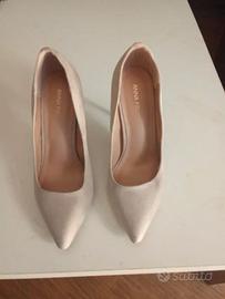 Scarpe con tacco Anna Field beige