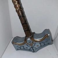 Mjölnir God of War–Replica 16x22cm dipinta a mano