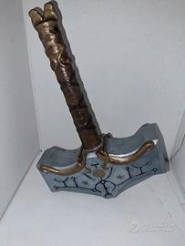 Mjölnir God of War–Replica 16x22cm dipinta a mano