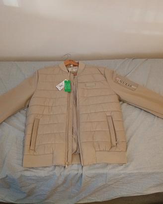 giubbotto Guess uomo beige 