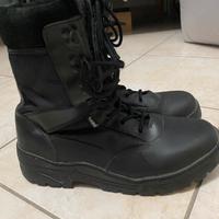 Stivali mod. anfibi addetti Security nero tg. 43