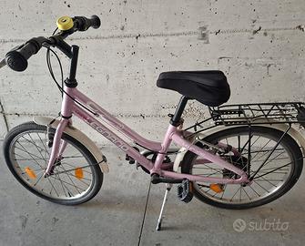 bicicletta bambina con rapporti,  raggio 20