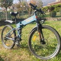 bicicletta elettrica pieghevole 