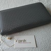Portafoglio Parah grigio nuovo.
