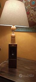 Lampade artigianali in legno