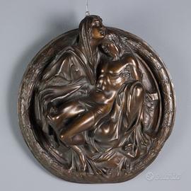 La Pietà Bassorilievo in Bronzo - Metà '900