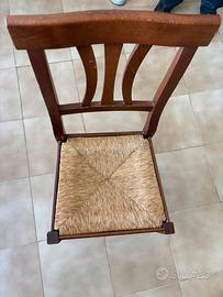 sedia venezia seduta paglia