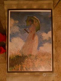 Claude Monet puzzle 1000 pezzi gia' assemblato