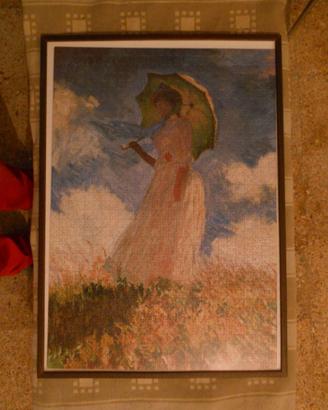 Claude Monet puzzle 1000 pezzi gia' assemblato