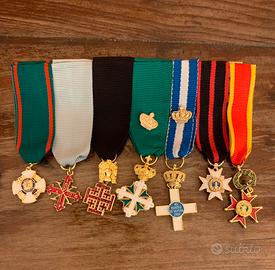 Medagliere onorificenze da 7 Medaglia da gala
