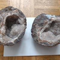 minerali e pietre da collezione geode di quarzo
