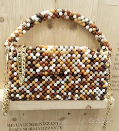 Borsa da sera di perline colorate. Handmade 💛