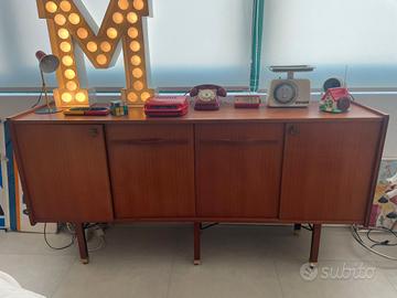 credenza madia sideboard vintage modernariato anni