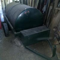 Cisterna per gasolio su carrello