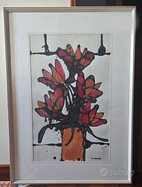 Smalto su tela 50x70 cm. RENATA PFEIFFER