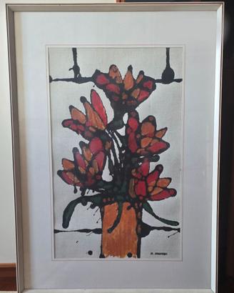 Smalto su tela 50x70 cm. RENATA PFEIFFER