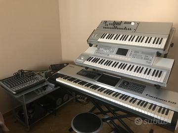 Korg e Roland Tastiere come nuove