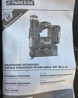Sparapunti a batteria 