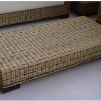 KLAB-130 tavolino rattan naturale salotto veranda