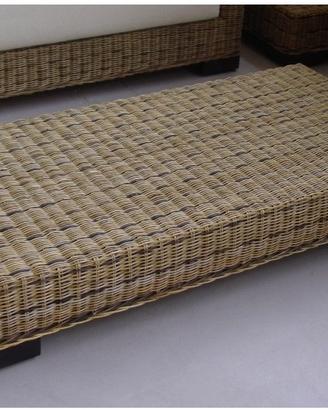 KLAB-130 tavolino rattan naturale salotto veranda