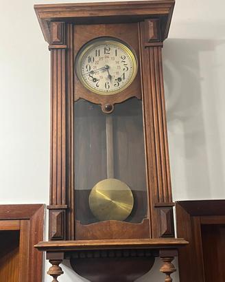 Orologio a pendolo da parete d’epoca – Legno masse