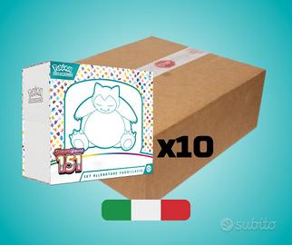 Case 10x ETB 151 ITA - SEALED
