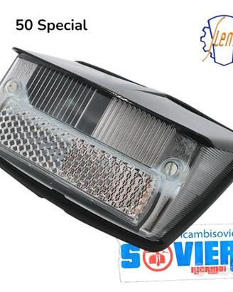 Fanale Posteriore Siem Trasparente Tettuccio Nero