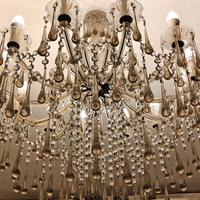 Lampadario di Murano fine anni '70