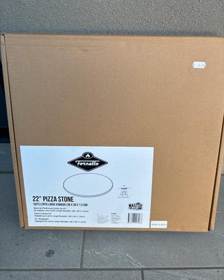 Pietra rotonda per pizza da 38cm mai usata