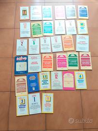 Lotto 33 Opuscoli / Guida della Salute anni 80