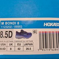 hoka bondi 8, misura 42