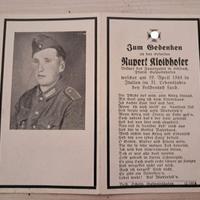 Luttino tedesco Gustav Casamari WW2 Militaria