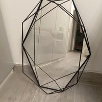 Specchio umbra ovale design