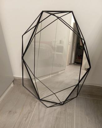 Specchio umbra ovale design