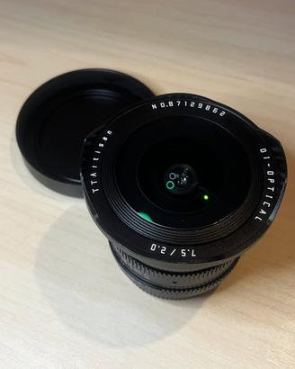 Obiettivo TTArtisan 7.5mm f/2 - Micro4/3 (MFT)