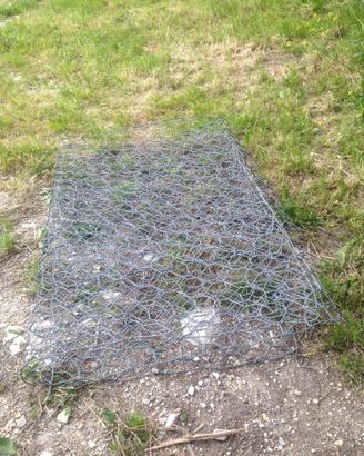 Gabbione metallico 1 x 1 x 1,5m per fioriera frane