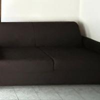 Divano letto 3 posti colore grigio scuro