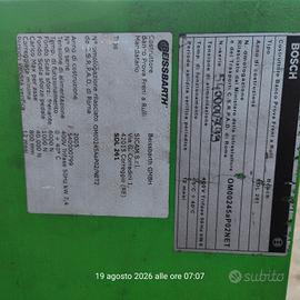 banco prova freni Bosch auto prova ammortizzatori 