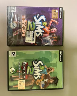 Giochi computer "The Sims2"nightlife+university