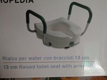 Rialzo/seggiolino per water WC