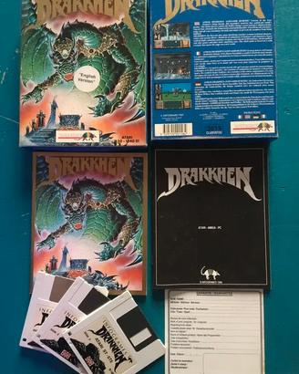 Videogioco videogame Drakkhen per Atari ST
