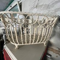 Portavaso in ferro battuto