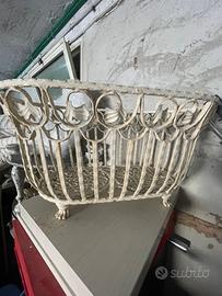 Portavaso in ferro battuto