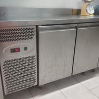 Banco refrigerante professionale 2 ante