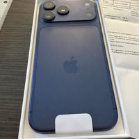 Iphone 17 pro max Deep Blue 256gb apple store