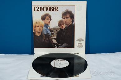 U2 OCTOBER LP Vinile *EX-/EX/EX-* 1981 UK RaRo