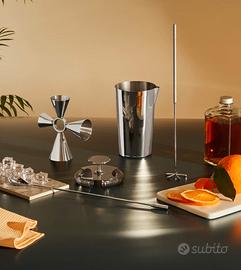 Set Barman 5 pezzi  Tending box marchio Alessi