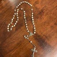 Antico Rosario argento 800 e madreperla