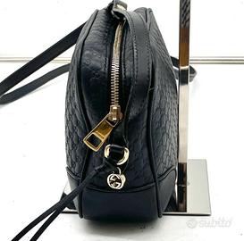 Borsa tracolla Gucci in pelle  nera 